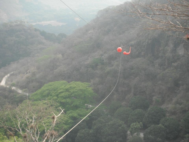 Lanzarse en tirolina